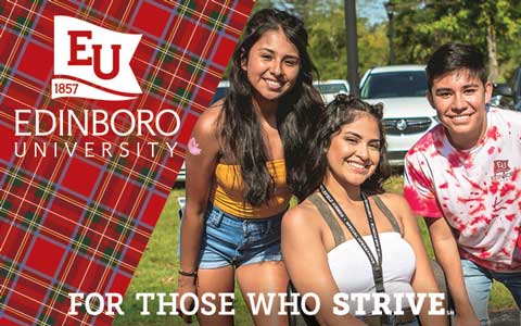 photo of Edinboro University students