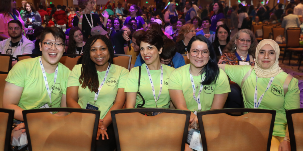 PTK Catalyst 2019 5 students at PTK Catalyst in 2019