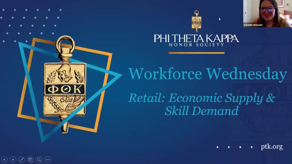 Workforce-Wednesday-with-PTK-Alum-Peter-Hesketh Screenshot Workforce Wednesday Webinar